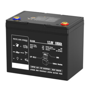 TE12100 Solar Lifepo4 12v 100ah Lithium Iron Phosphate Battery Pack