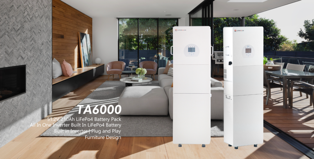 TA6000 51.2V 210Ah LiFePo4 All in one inverter built in